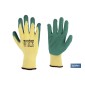 Guantes de tela y palma de látex | Adherencia correcta y resistentes | Ideales para trabajos manuales | Cómodos y adaptables