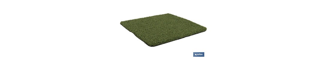 Césped artificial 15 mm para terraza y jardín | Medidas a elegir | Ideal para zonas de alto tránsito