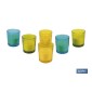 Velas Aromáticas de Citronela en Vasos de Colores | Protección Duradera durante 30 horas