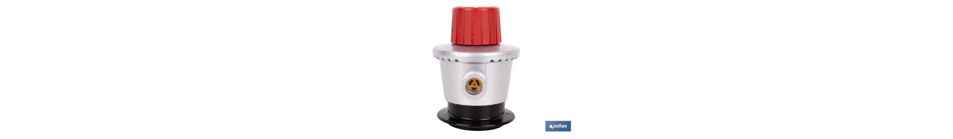 Regulador de Gas Butano/propano | Mando Ajustable | Rosca Izquierda