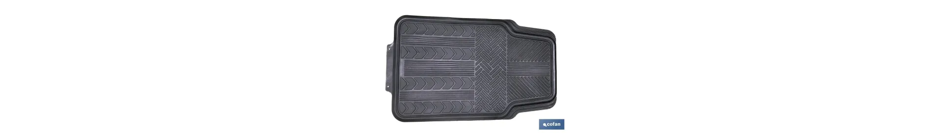 Alfombrillas de Pvc Universales para Coche | Set de 4 Alfombras |