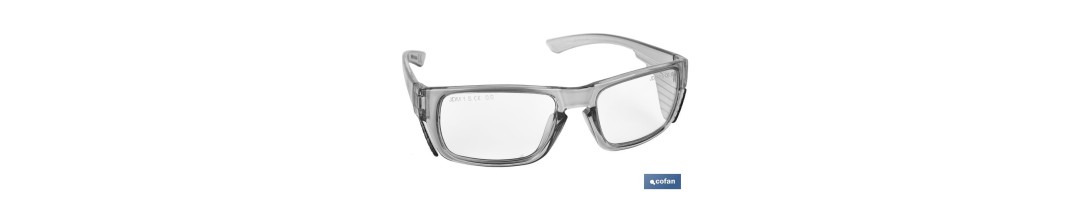 Gafas de seguridad graduadas | Protección contra impactos y proyecciones | Lente monofocal | Disponibles con diferentes graduac