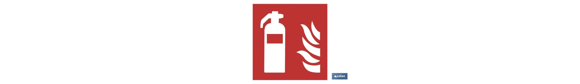 Extintor de incendios Pictograma
