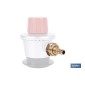 Racord para tubería de gas | Adecuado para regulador de gas 41003096 | Rosca izquierda 21,8 mm | Material: Latón | Medidas: 2,4