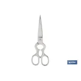 Tijeras de pescado | Adecuadas para uso profesional | Hojas de acero inoxidable | Longitud: 21 cm | Ideales para corte preciso 