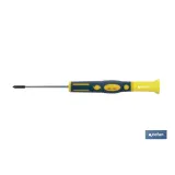 Cofan Destornillador de alta precisión Pozidrive | Modelo PZ-0 | Longitud 60 mm