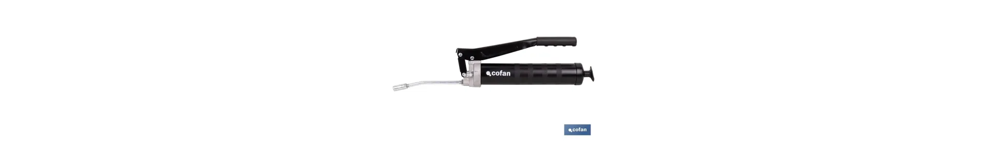 Bomba de engrase profesional de doble pistón | Capacidad: 400 g | Alta presión 6000 PSI