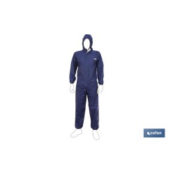 BUZO CON CAPUCHA TIPO 4, 5 Y 6 AZUL TALLA XL